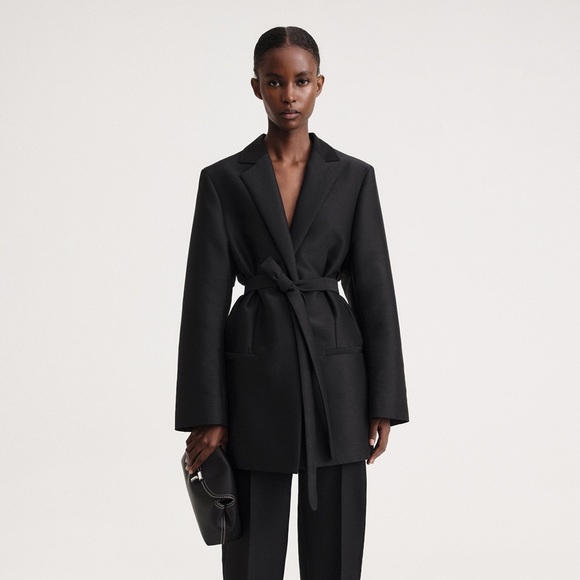 Toteme Jackets & Blazers - Toteme black belted blazer
